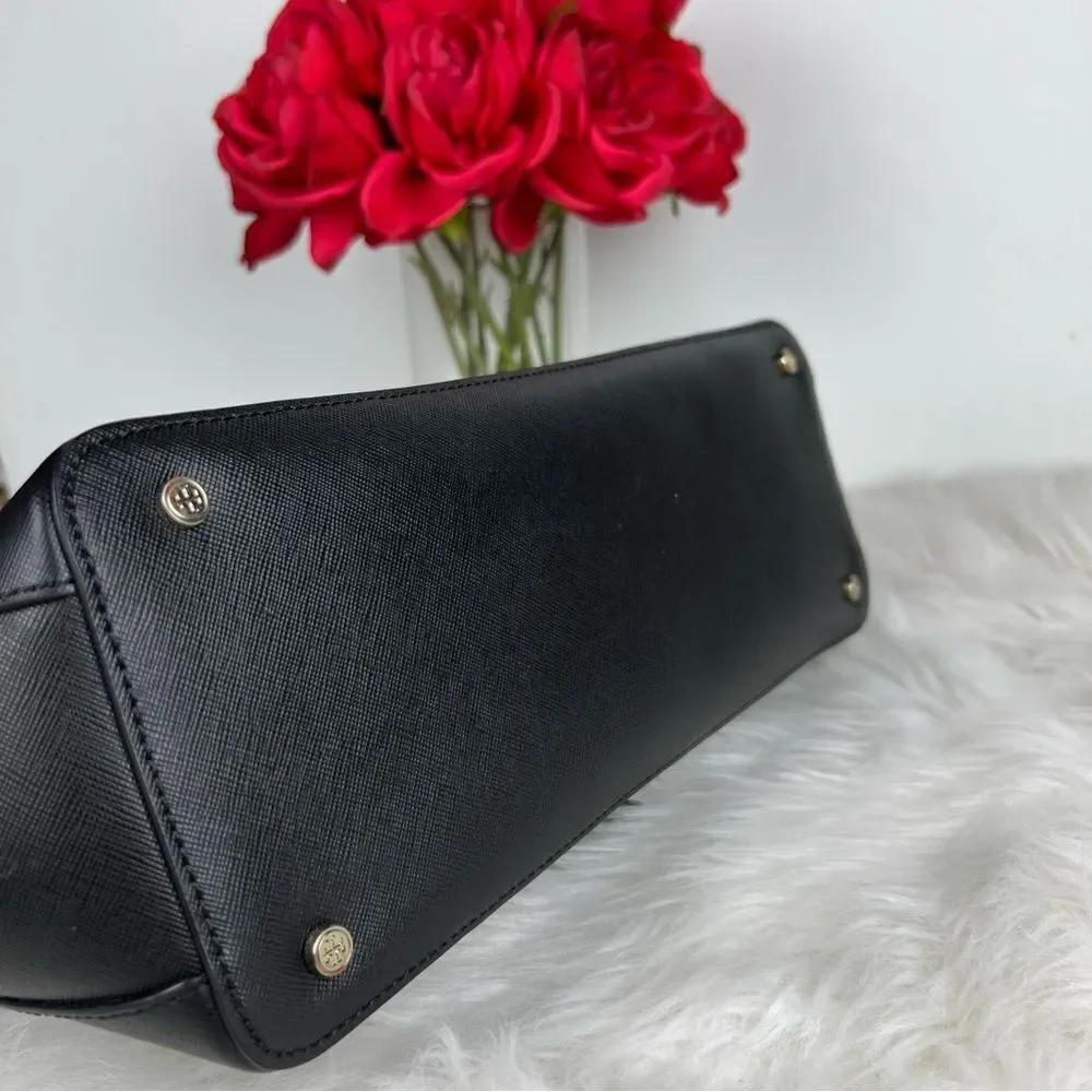 🍓 Tory Burch black perforated satchel 🍓